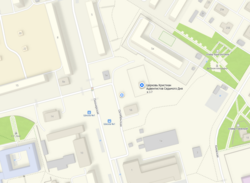 Карта расположения церкви