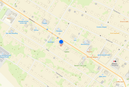 Карта расположения церкви